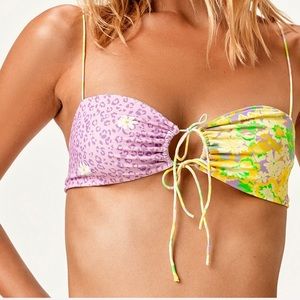 NEW! For Love & Lemons Lookalike Leopard Daisy Top